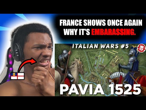 History buff reacts to Battle of Pavia 1525 - Italian Wars reaction kings europe history reaction