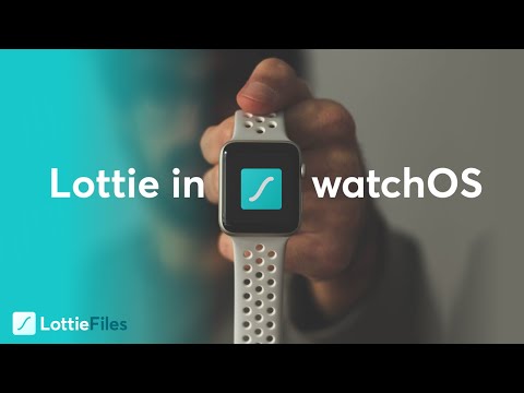 How to add Lottie animations to watchOS in Swift