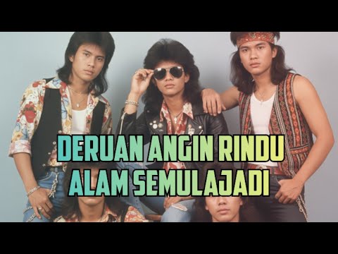 Deruan Angin Rindu | Alam Semulajadi | Rock kapak | Lirik 