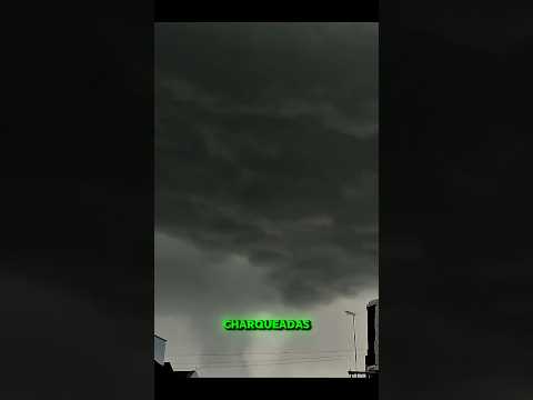 URGENTE ⛈️⚡, grande núcleo de #tempestade é registrada na cidade de #charqueadas , #riograndedosul