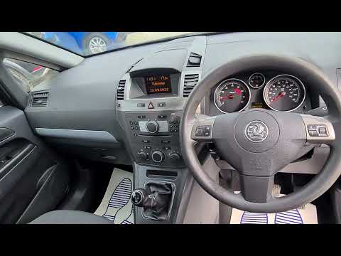 2006 Vauxhall Zafira 7 Seater Blue