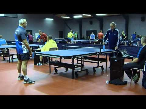 150117 VM Ping Pong Kval, Michael Lauridsen - Egon Christensen