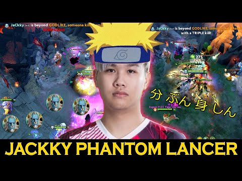 Jackky Phantom Lancer- Farming heroes in enemies FOUNTAIN! | DOTA 2 MICRO