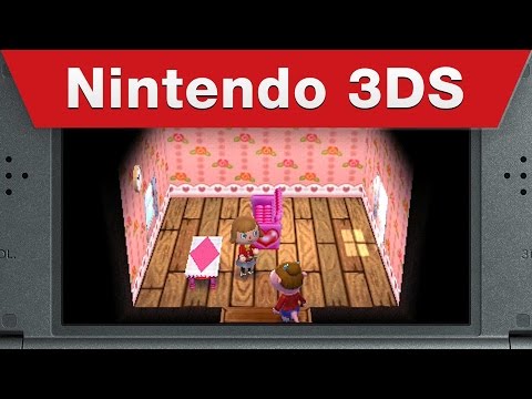 Видео № 2 из игры Animal Crossing: Happy Home Designer [3DS]