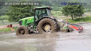 국제 존디어 6120E 작업영상
