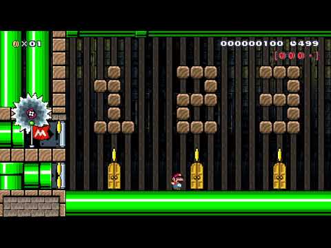 Super Mario Maker: Kaizo Training (by Andrew2121)