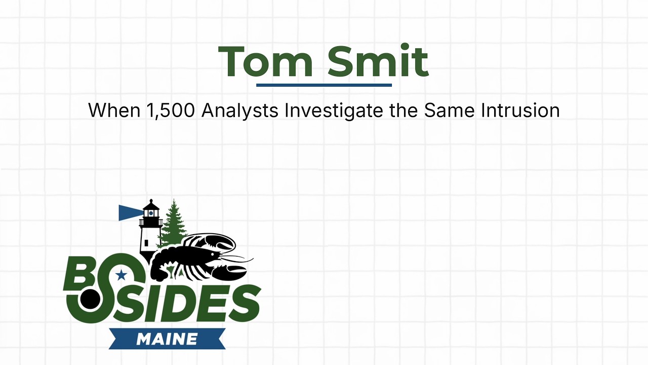 When 1,500 Analysts Investigate the Same Intrusion