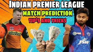 Delhi capital vs Sunrisers Hyderabad match prediction | DC vs SRH |  IPL Match Prediction | XYZ |