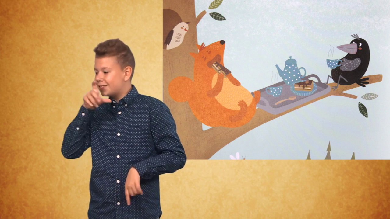 Pasaka vaikams gestų kalba „Riešutortas“