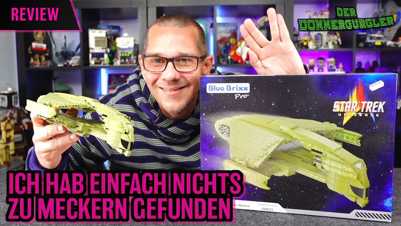 Bluebrixx Pro - Star Trek  The Next Generation - Romulan D´deridex Warbird (104573)