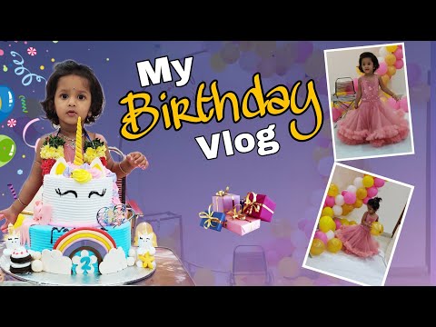 My Birthday Celebrations | Kids Vlog | Nainika's Fun World