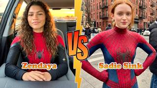Zendaya VS Sadie Sink Transformation ★ From Baby To 2026