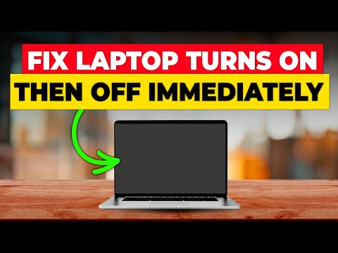 How To Fix Laptop Turns On And Then Off Immediately (Troubleshoot Laptop Turn On & Off Immediately)