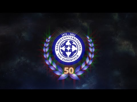 Badmintonvereniging Van Zijderveld 50 jaar