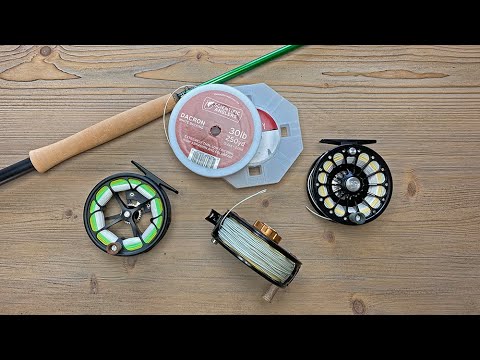 How To Spool A New Fly Reel Yourself - Quick and Easy!
