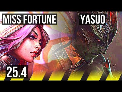 MISS FORTUNE & Pyke vs YASUO & Rakan (ADC) | 7/1/6 | KR Challenger | 25.4