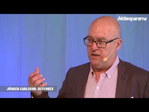 IR Jörgen Carlsson presenterar Glycorex på Aktiedagen i Malmö den 22 maj 2018