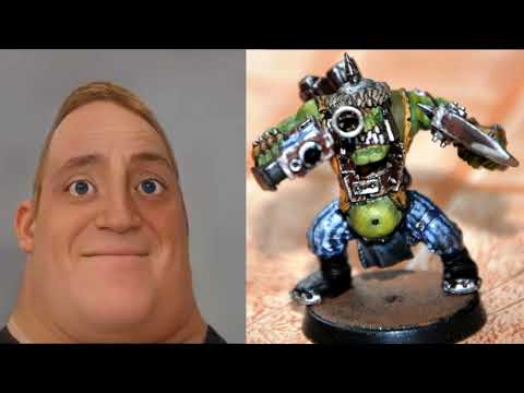 Mr Incredible Becoming Canny With More Dakka (Warhammer 40k Orks)