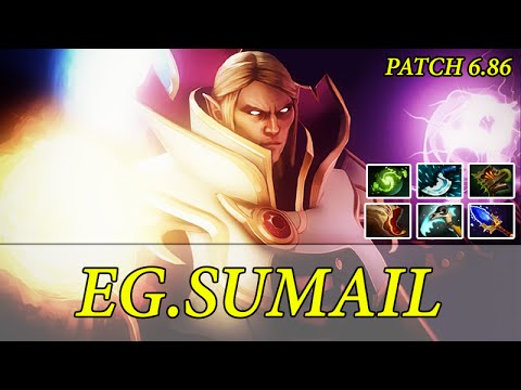[Dota 2 PATCH 6.86] EG.SUMAIL PRO INVOKER | TOP MMR Mid Lane Duel | REFRESHER ORB!!