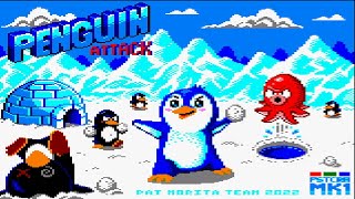 [Amstrad CPC] Penguin Attack - Longplay (#CPCRetroDev2022)
