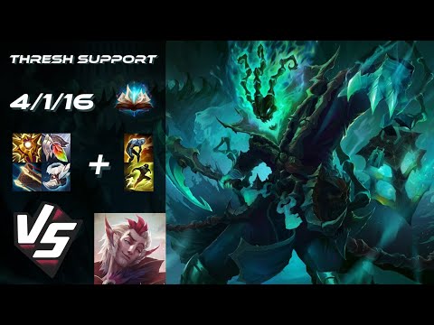 SUPPORT Thresh vs Rakan - EU Grandmaster Patch 25.18