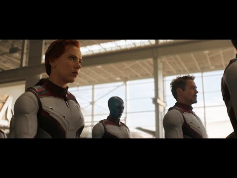 Avengers in quantum realm suit scene #AvengersEndgame