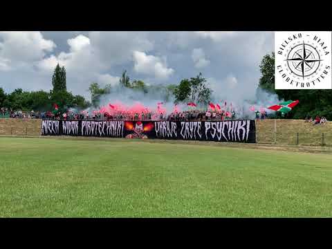 CKS Czeladź świętuje awans do ligi okręgowej (oprawa z piro)