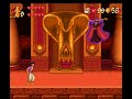 Aladdin SNES Part 2 Finale Stage 5 6 Ancient Pyramid Ruins Agrabah Palace Ending Credits