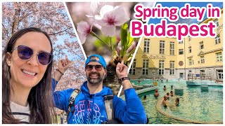Spring in Budapest: Thermal Bath and Blossoming Flowers | Hungary Vlog