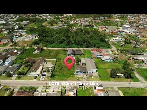 Terreno à venda em Guaratuba/PR | 420 m² no bairro Cohapar | R$ 260 mil