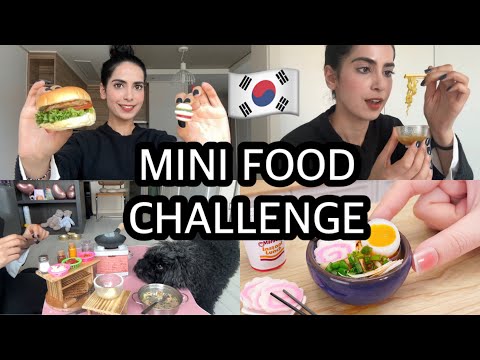 🇰🇷24 HOURS EATING *MINI FOOD* ONLY🍜 CVS