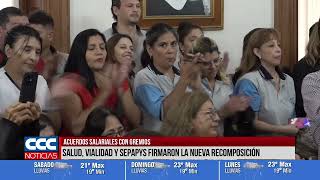 ACUERDOS SALARIALES CON GREMIOS