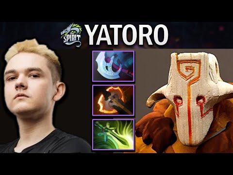 SPIRIT.YATORO JUGGERNAUT - RANK 1 MMR - DOTA 2 7.30E GAMEPLAY