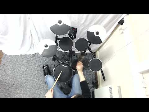 5-3 Linear (R L R L K R L K) 60-130bpm Play through with metronome. Zoom drum lessons.