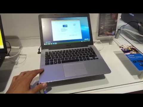 ASUS X302LA notebook bemutató videó