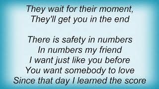 Joan Osborne - Safety In Numbers Lyrics