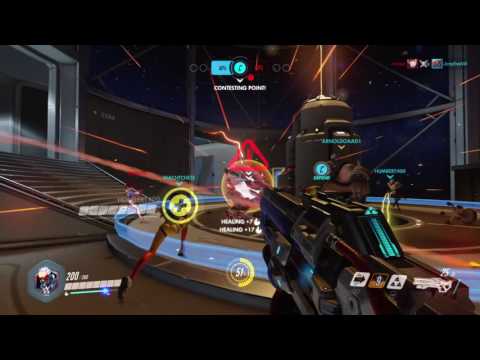 Overwatch Beta Soldier 76 gameplay(Best hero)