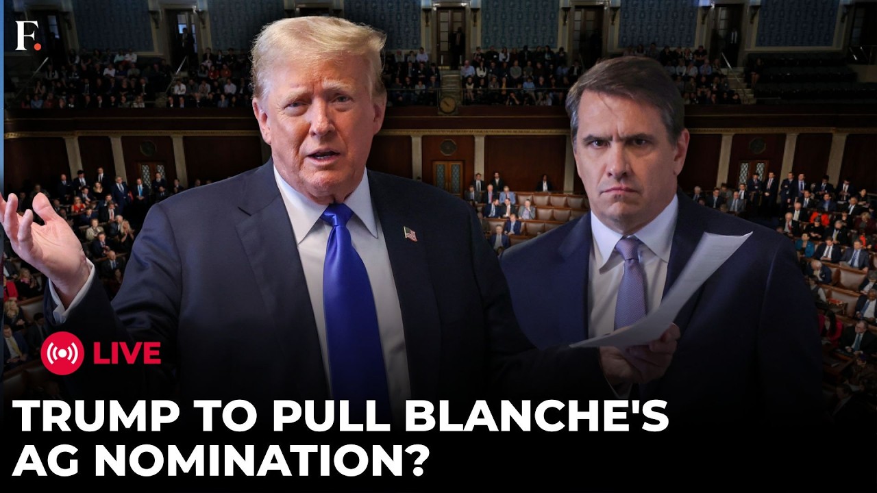 LIVE: Trump May Pull Todd Blanche's Attorney General Nomination Amid Republican Pushback