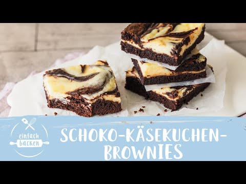 Schoko-Käsekuchen-Brownies – himmlisch lecker & super einfach | Einfach Backen