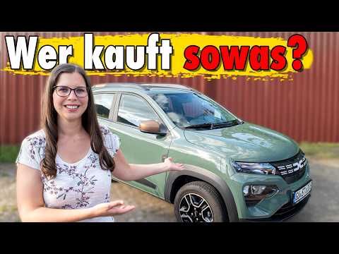 Dacia Spring Electric: Who would buy something like that? (Not us)