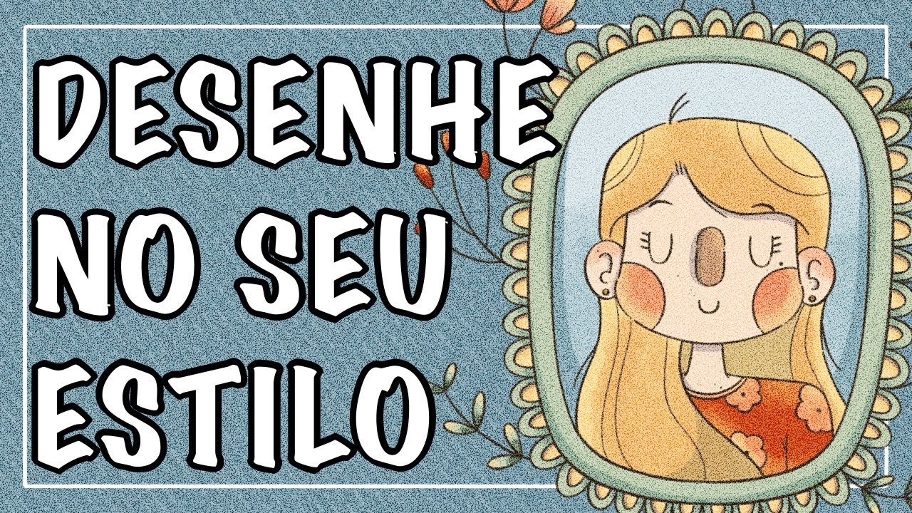 DESENHO DIGITAL COMPLETO |  Tutorial de ilustração digital desenhe no seu estilo @julii draws