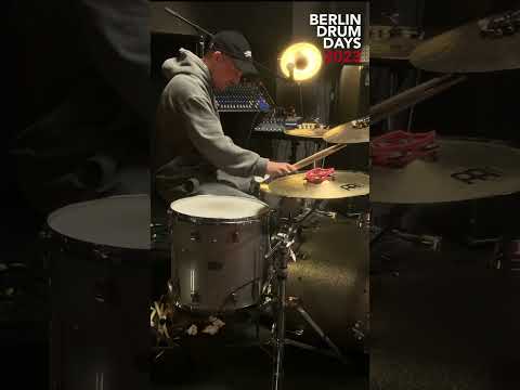 When a drummer changes from brushes to sticks...