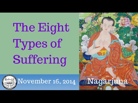 The suffering of the five appropriated aggregates, November 16 2014