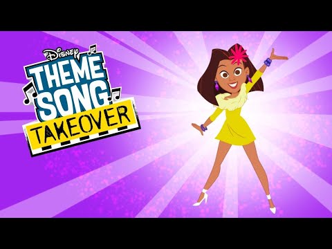 The Proud Family LaCienega's Theme Song Takeover | @disneychannelanimation