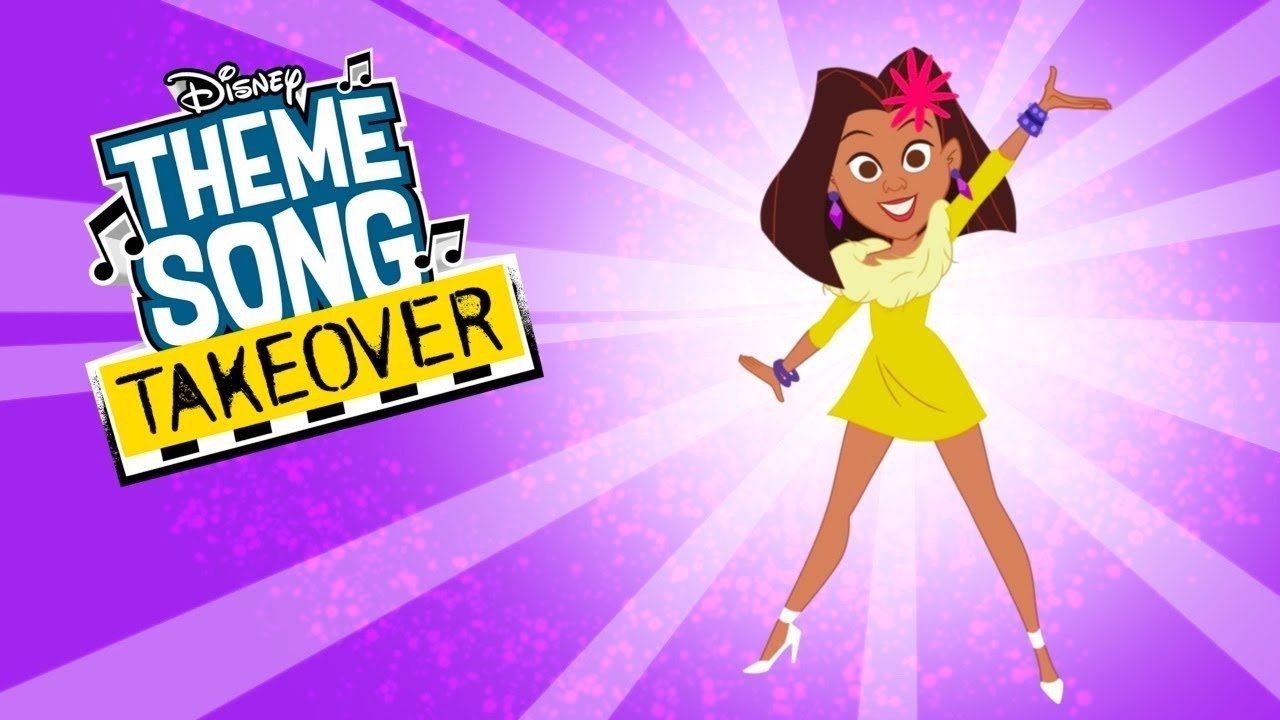 The Proud Family LaCienega's Theme Song Takeover | @disneychannel