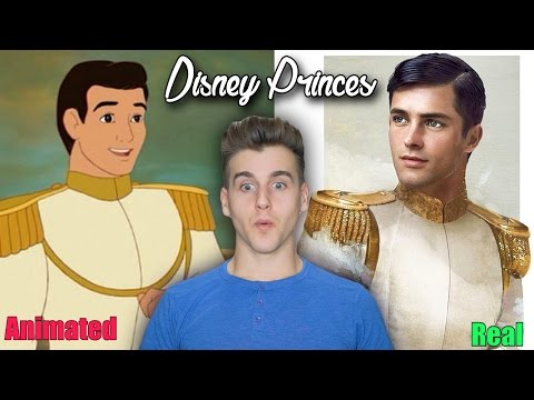 爆笑！ディズニーのプリンスたちを現実化してみた