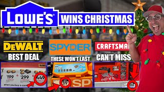 Lowe’s LOST THEIR MIND on Tool Deals - DeWALT, Spyder, Craftsman & MORE!