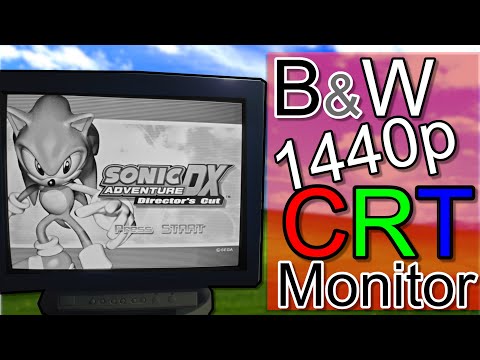 The 1440p Black and White CRT Monitor (Philips 21CY9)
