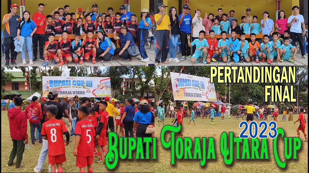 FINAL SEPAK BOLA BUPATI TORAJA UTARA CUP 2023