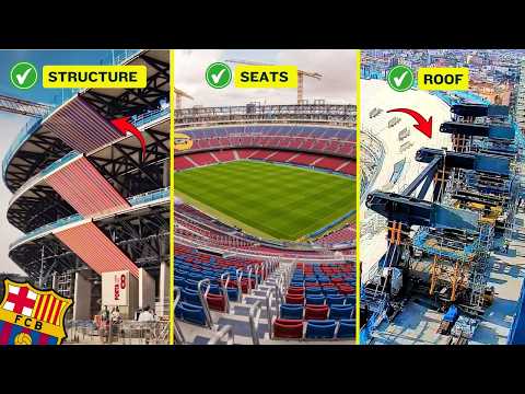 Camp Nou Rises! 😲 March 15 North Stand Opening | From 45K to 62K Capacity